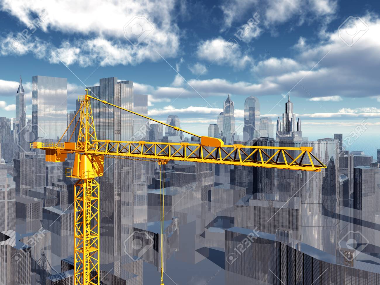 Under Construction Building